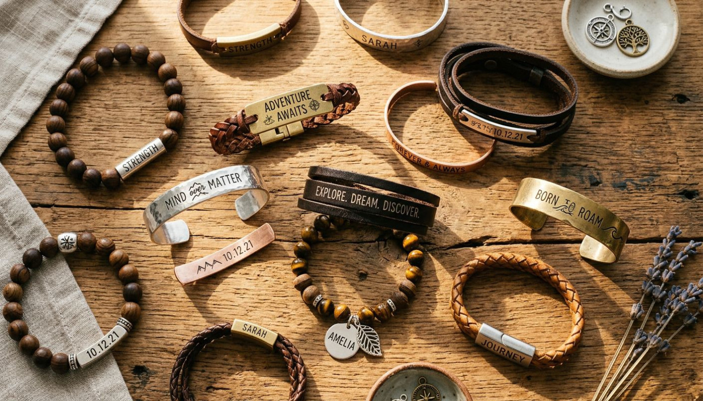 Comment choisir le matériau idéal pour votre bracelet gravé ?