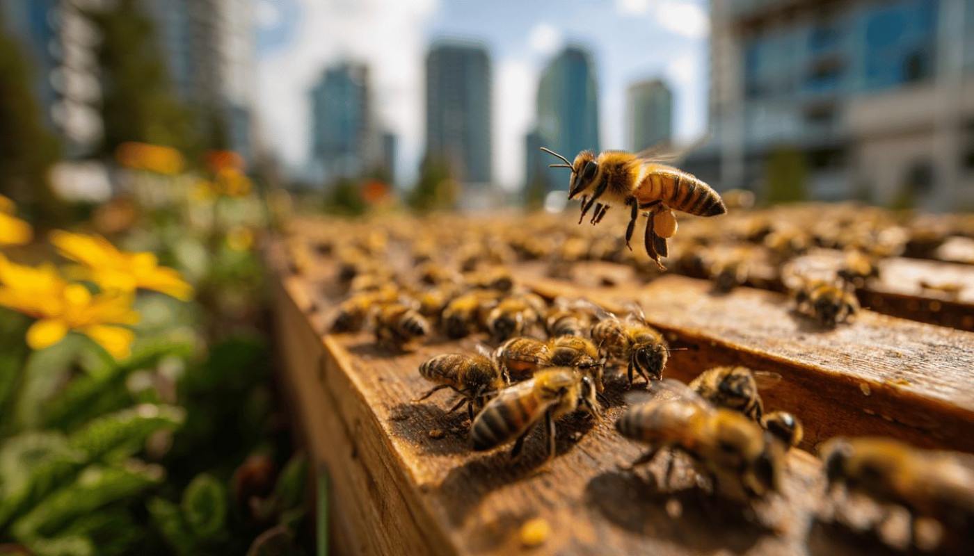 Comment les ruches urbaines renforcent la biodiversité en milieu professionnel